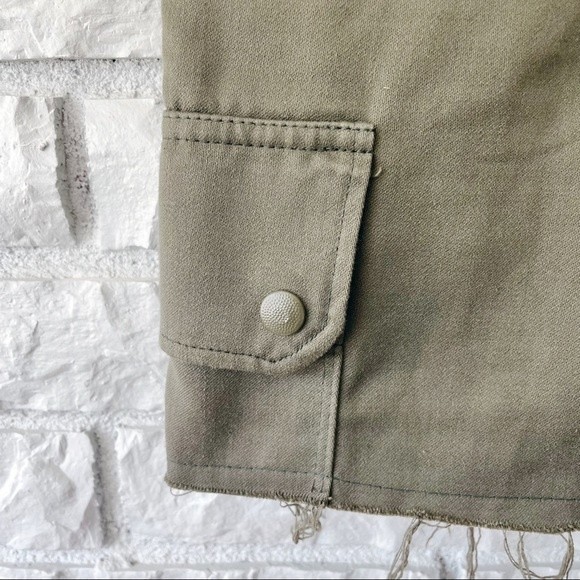 New Nasty Gal military mini skirt - Picture 3 of 7